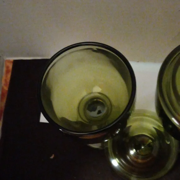 Vtg Imperial glass Hoffman House heavy glass with lids.(2) - Picture 3 of 3